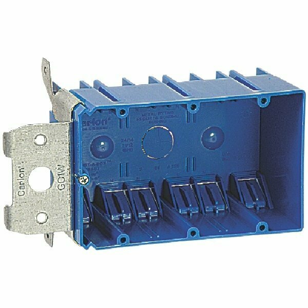 Abb OUTLT BOX PVC 3G 49CU IN B349ADJ